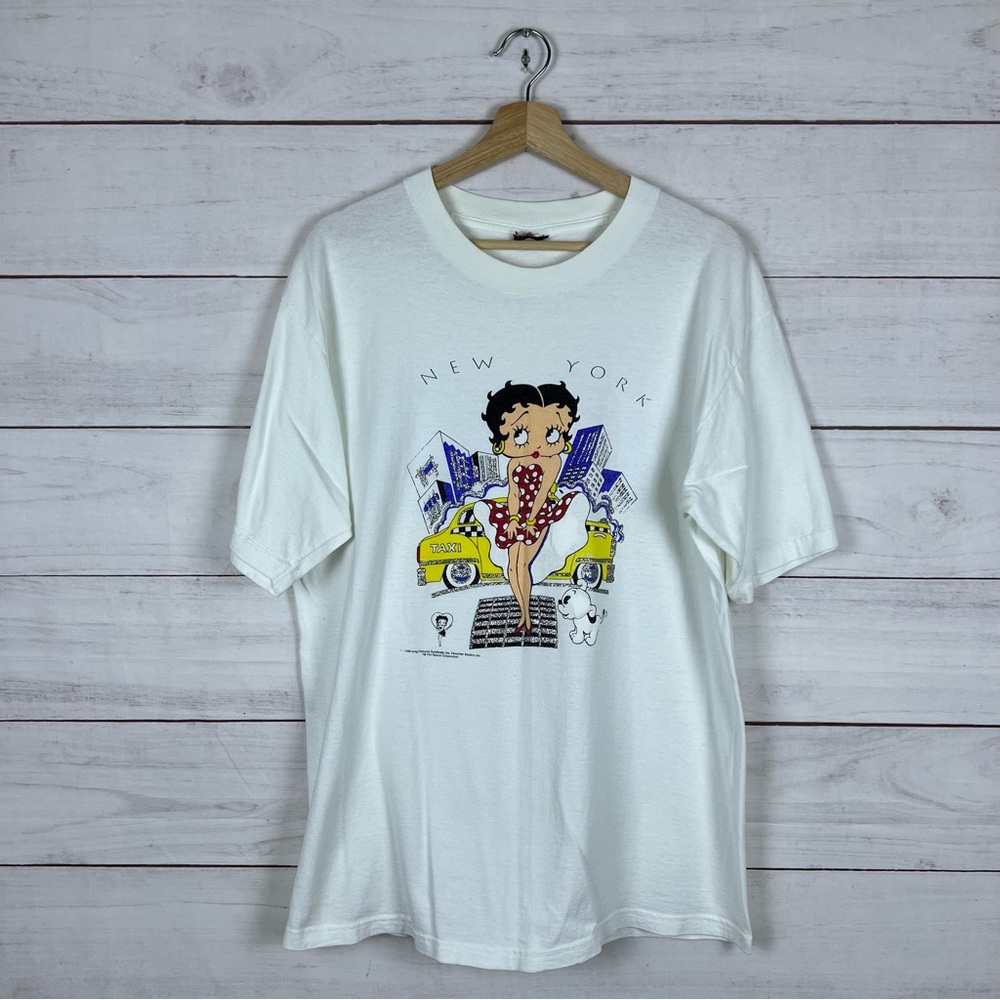 Vintage 1998 Betty Boop New York T-Shirt Large